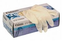 Ansell Natural Disposable Gloves size 9 - L Powdered x 100