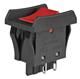Illuminated Rocker Switch, DPST, 10A 250VAC, Panel Mount
