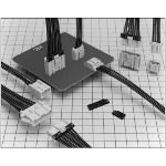 Conn Housing PL 6 POS 2.5mm Crimp ST Cable Mount White Bag