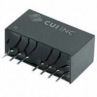 1W Dual Output DC/DC Converter, 12V/-12V, 41mA, 9-18Vdc In, SIP