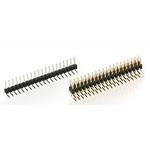 Conn Unshrouded Header HDR 16 POS 2.54mm Solder RA Side Entry Thru-Hole