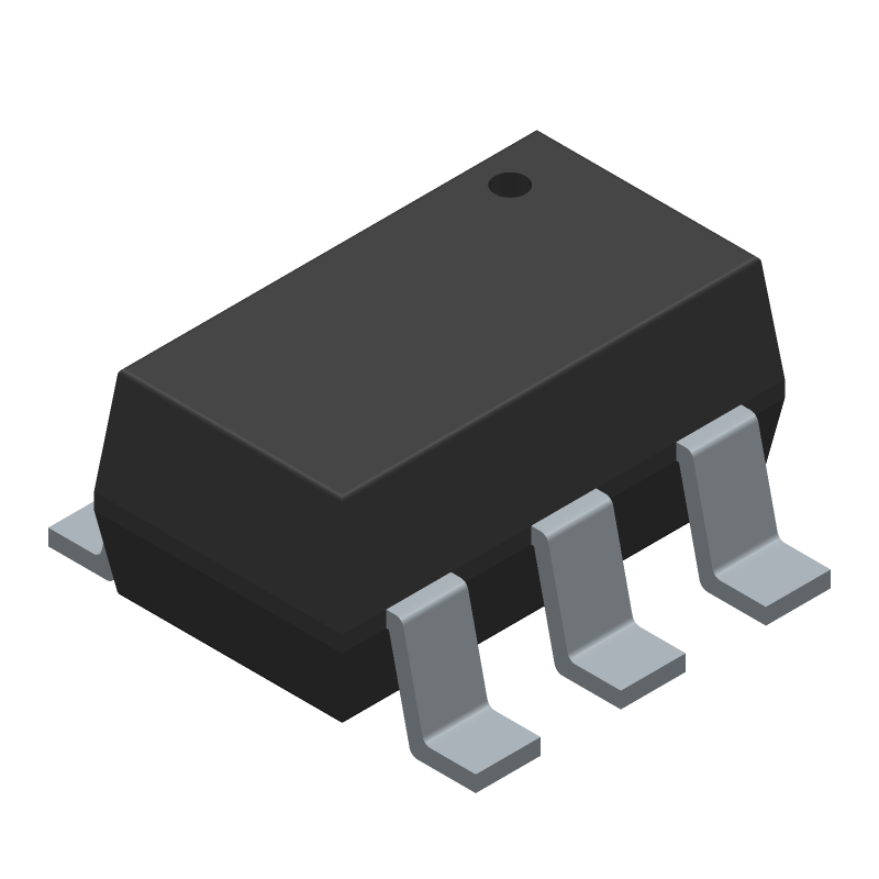 USB Power Switch 5.5V 0.5A 1Ch 6-Pin SOT-23