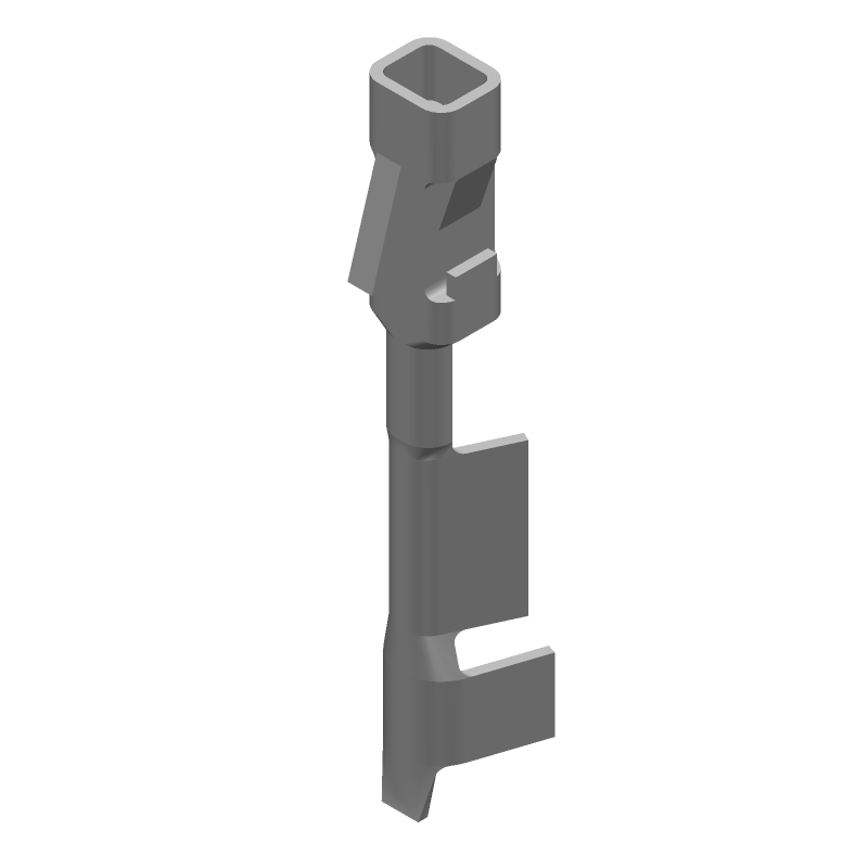 Female Signal Contact, Crimp, 20-24AWG, 3A, Gold Plated
