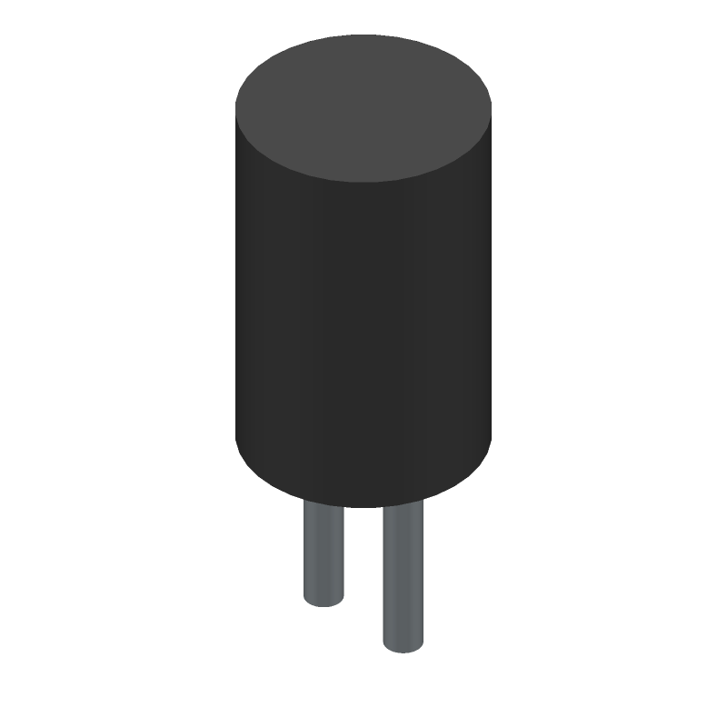 IR LED Emitter 890nm 100mA Through Hole