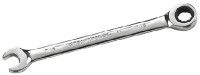 Gear Wrench 7/16 in Combination Ratchet Spanner Chrome, 6.508 in
