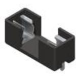 30A Fuse Holder, Through Hole, Pin Term, 10x38 Fuse