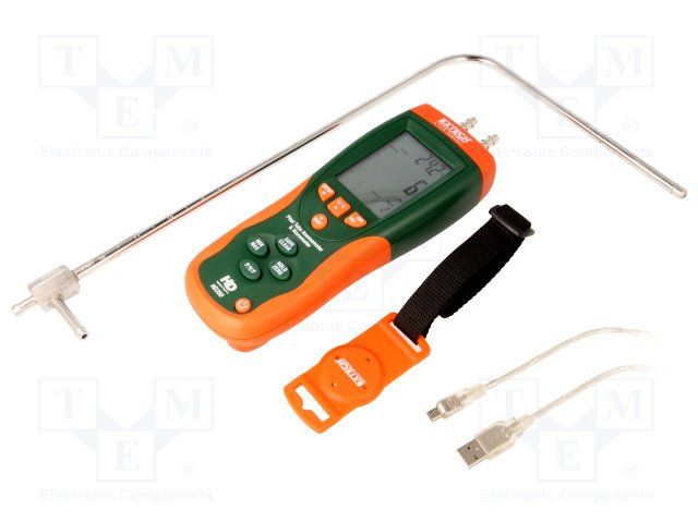 PITOT TUBE + ANEMOMETER DIFF MANOMETER