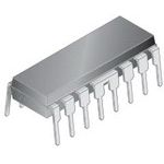 And Gate Based Peripheral Driver, 4 Driver, 0.5A, BIPolar, PDIP16, LEAD FREE, MS-001BB, DIP-16