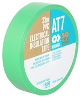 Advance Tapes AT7 Green PVC Electrical Insulation Tape, 19mm x 33m, 0.13mm Thick