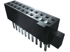 5-Contact Socket Strip, SKT, 1.27mm Pitch, 3.2A/Contact, 250VAC, Surface Mount