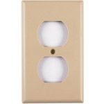 FACEPLATE SNGL GANG 6PORT WHITE