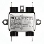 5A 250V AC EMI/RFI Power Line Filter, Chassis Mount