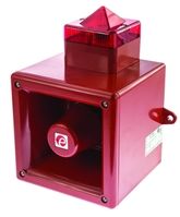 AL112N Sounder Beacon, 112dB, Red Xenon, 230 V ac