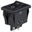 SPST Rocker Switch, 10A 125VAC, Panel Mount, Non-Illuminated