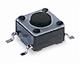 Tactile Switch, 100gf, 50mA, 12VDC, SPST, SMD, Gull Wing