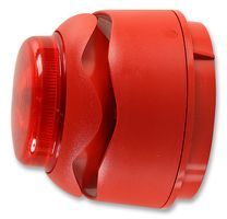 SOUNDER/STROBE, MT STD, BASE RED