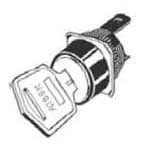 Keylock Switches RND 2POS MAINT LEFT Key Selector Switch