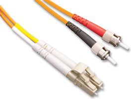 OPTRONICS         LCST50DOR3             Network Cable, LC Duplex, ST Duplex, 9.84 ft, 3 m, Orange