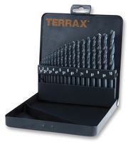 TERRAX         A205319             TWIST DRILL SET DIN 338 N HSS R 19PCS