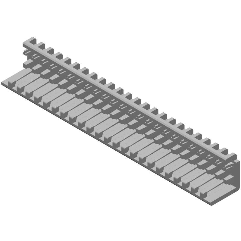 Connector Accessories Strain Relief Cover Straight Nylon White