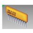Thick Film Resistor Network, 22kR, 10-Pin SIP, Bussed, 2%