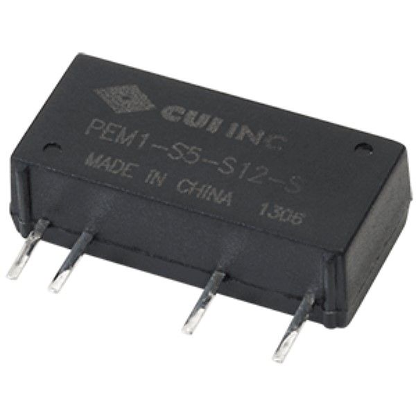 1W DC/DC Converter, 5/-5V Out, 100mA, 21.6-26.4V In, SIP, Isolated