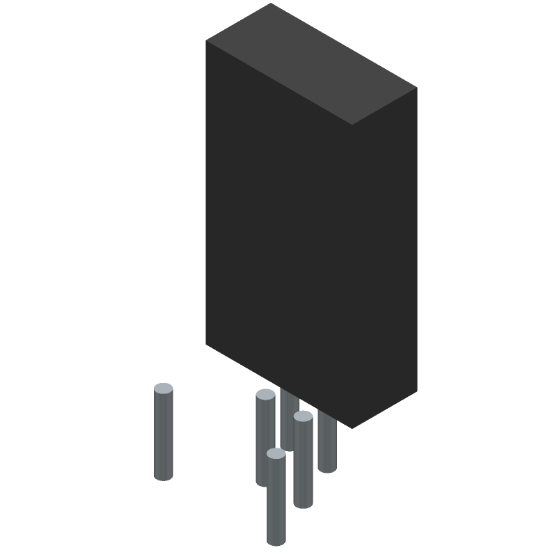 Switching Regulator, Current-mode, 100kHz Switching Freq-Max, ROHS COMPLIANT, TO-220, 6 LEAD