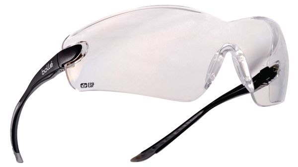 Protective goggles black EN 166 1 5-1.4 100% UVA+UVB, COBRA ESP, Bollé Safety