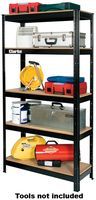 CLARKE INTERNATIONAL         CSR5350B             SHELVING UNIT, BOLTLESS, 350KG, BLACK