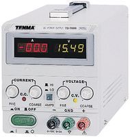 POWER SUPPLY, BENCH, 18V; Power Supply Output Type:Adjustable; No. of Outputs:1; Output Voltage Min:0V; Output Voltage Max:18V; Output Current Min:0A; Output Current Max:20A; Power Rating:-; Supply Voltage Min:115VAC; Plug Type:- ;RoHS Compliant: NA