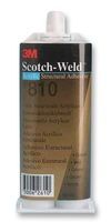 3M FS910040559 Adhesive, Scotch-Weld, Acrylic, Cartridge, Green, 50 ml, FS91 Series