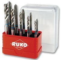 RUKO         A245055E             TAP SET, HSS, CO5, 10PC