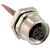 Receptacle;  Female;  3;  22 AWG;  1/4 in.-18 NPT;  250 V;  4 A;  Nickel Plated Brass