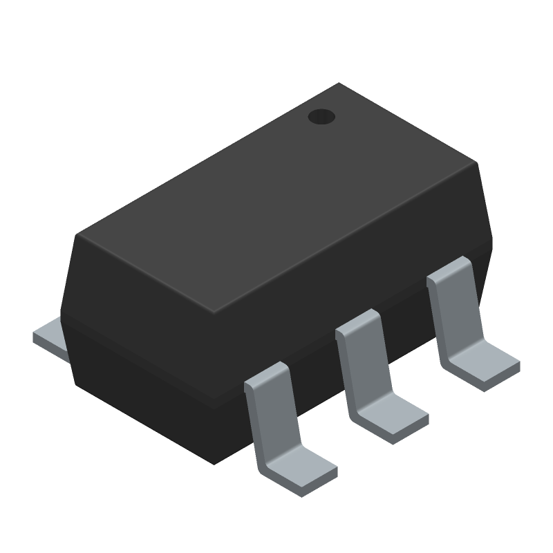 USB dedicated charging port controller - Gen 2 6-SOT-23 -40 to 125