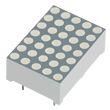 NumericDisplay Matrix Module 35LED Hyper Red Anode Row Cathode Column 12-Pin DIP Tube