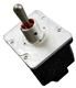 4PDT Toggle Switch, 18A 277VAC, Screw Term, Panel Mount