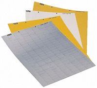 Idento Silver Blank Adhesive Label, 12.7 x 25.4mm, Pack of 154