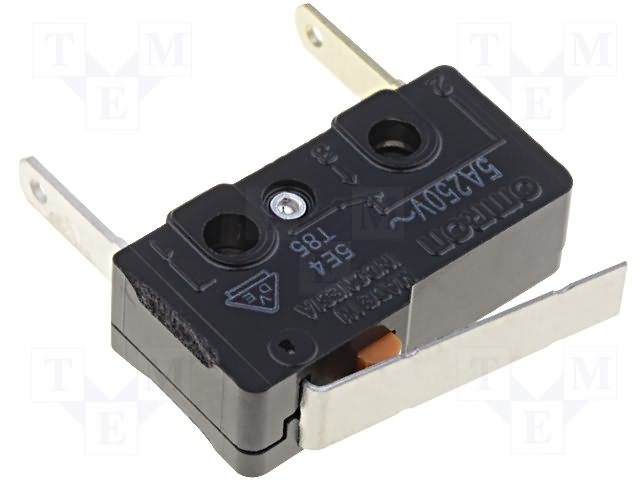 SPDT Snap Action Switch 5A 125VAC Roller Lever