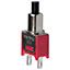 SPST Pushbutton Switch, Off-(on), 1A 28VDC, Solder, Panel Mount