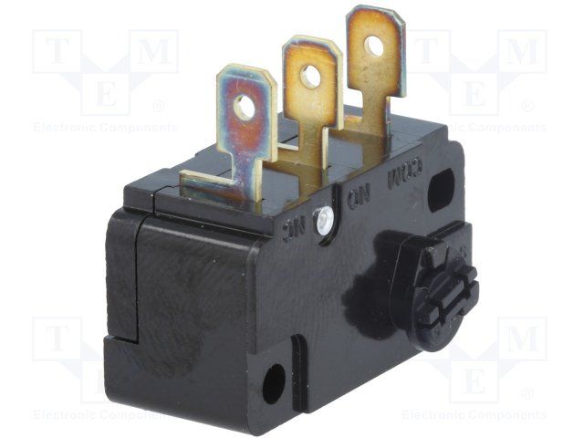 SPDT Snap Action Switch 5A 125VAC Rotary Actuator