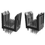 48 Pos 2mm Backplane Connector, Straight, 3A, Gold/Tin