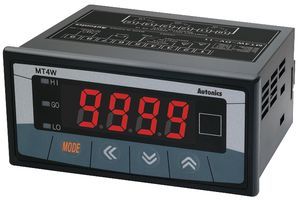 DIGITAL PANEL METER, 4-DIGIT, 12VDC TO 24VDC; No. of Digits / Alpha:4; Meter Function:DC Amps; Meter Range:0A to 5A; Digit Height:14.2mm; Panel Cutout Height:45mm; Panel Cutout Width:92mm; Supply Voltage Range:12V DC to 24V DC