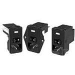Power Entry Module Filtered M 3 POS (115VAC/230)VACVAC 3A Switch/Fuse/Voltage Selector RA 1 Port