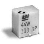 Res Cermet Trimmer 20 Ohm 20% 1/4W 9(Elec)Turn 1.42mm (4.83 X 5.03 X 3.73mm) J-Hook SMD T/R