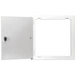 14 Inch x 14 Inch Framed Hinged Enclosure Door with lock and key