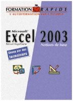 Excel 2003 - Basic Concepts, 1st edition by Renaud Alaguillaume