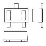 N-Channel JFET, 30V, 150mA, 3.7 Ohm, Single, SOT-623