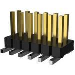 Conn Unshrouded Header HDR 4 POS 1.27mm Solder ST Top Entry SMD Tube