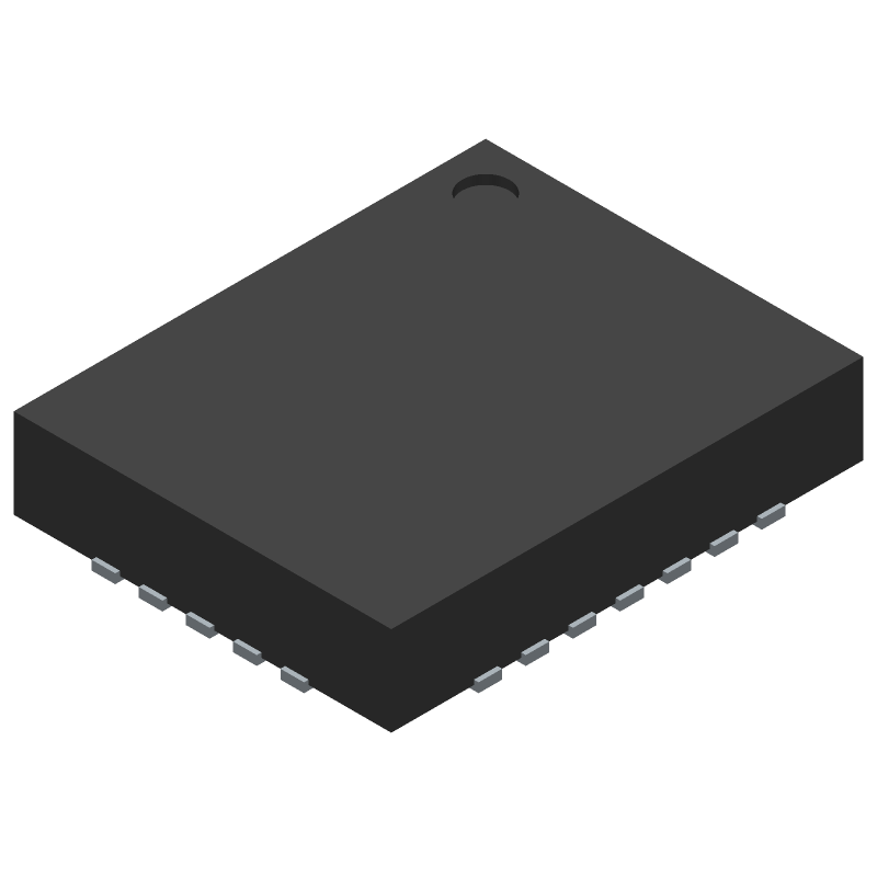 Sensor and Detector Interface 3.3V I2C/Serial Interface 24-Pin QFN EP T/R