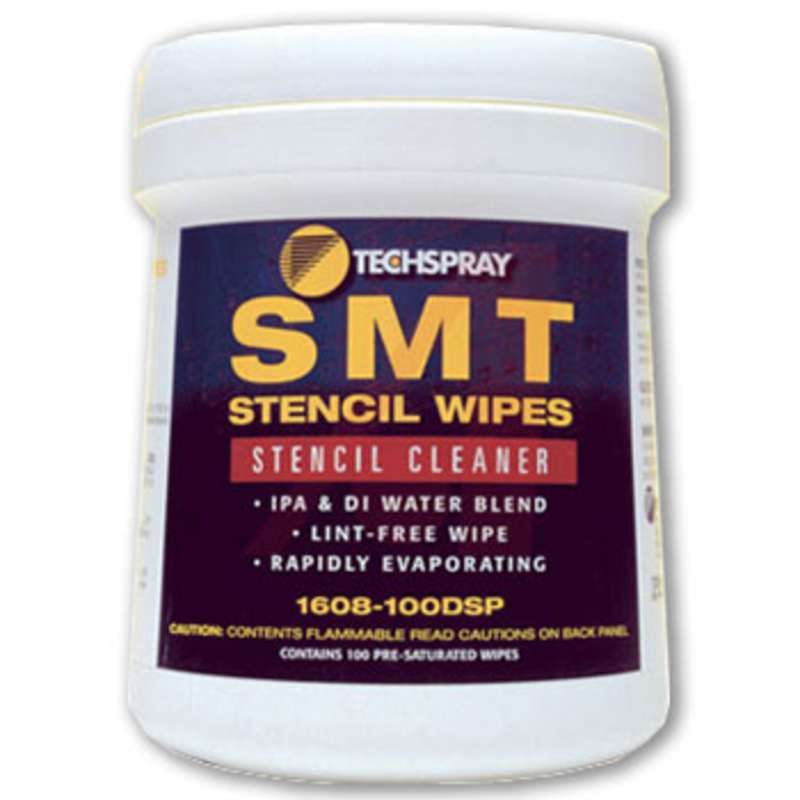 Chemicals ISOPROPYL ALCOHOL SMT STENC WIPES 100
